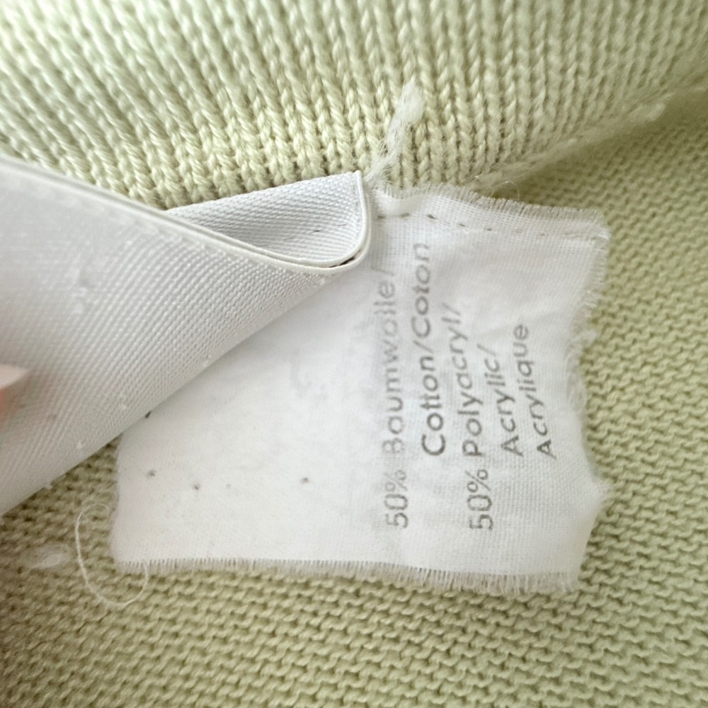 Mondi Womens Vintage Cardigan Size 40 M Seashell Colorblock Coastal Knit Germany - Picture 5 of 9